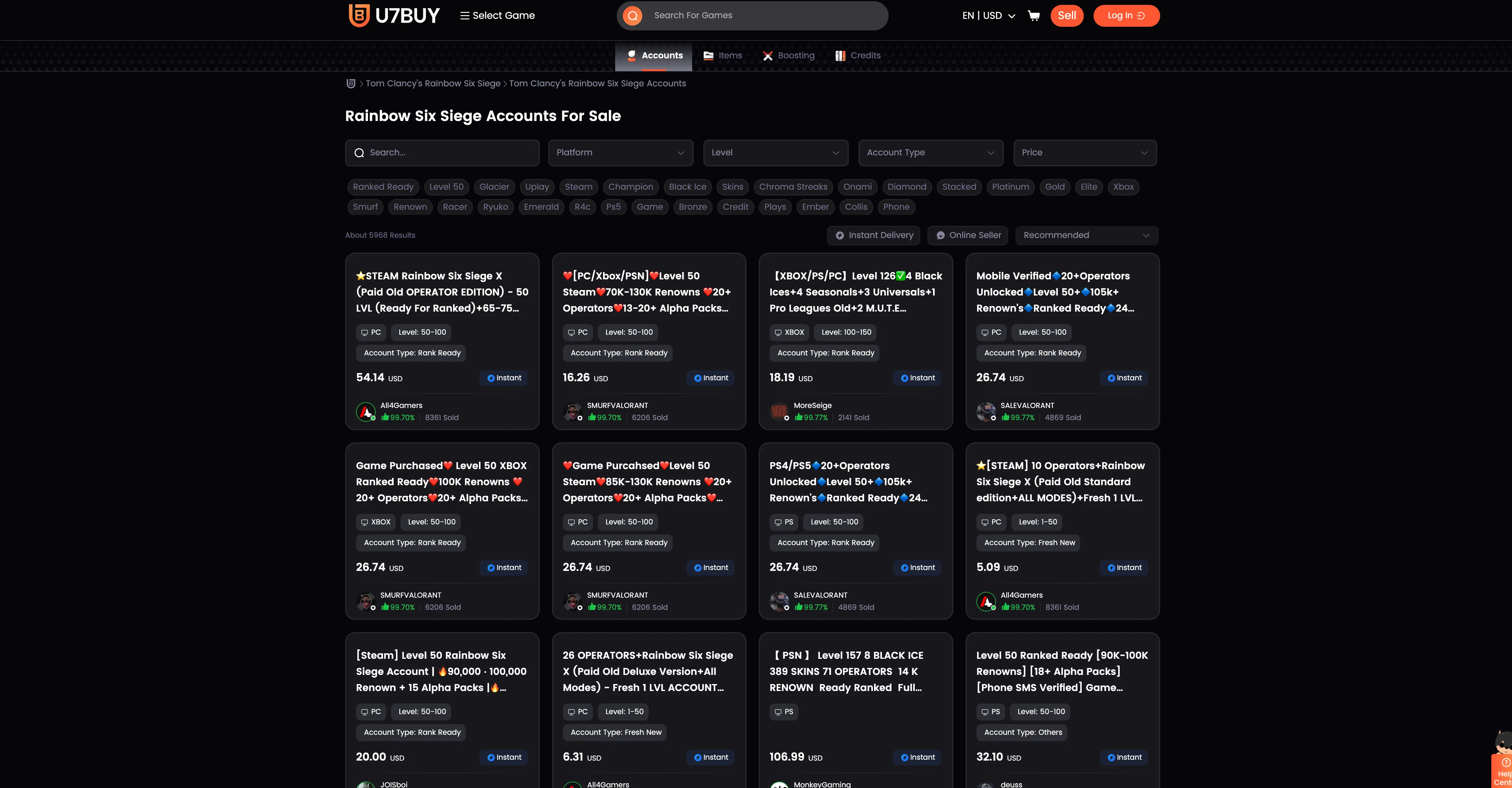 where to buy r6 accounts